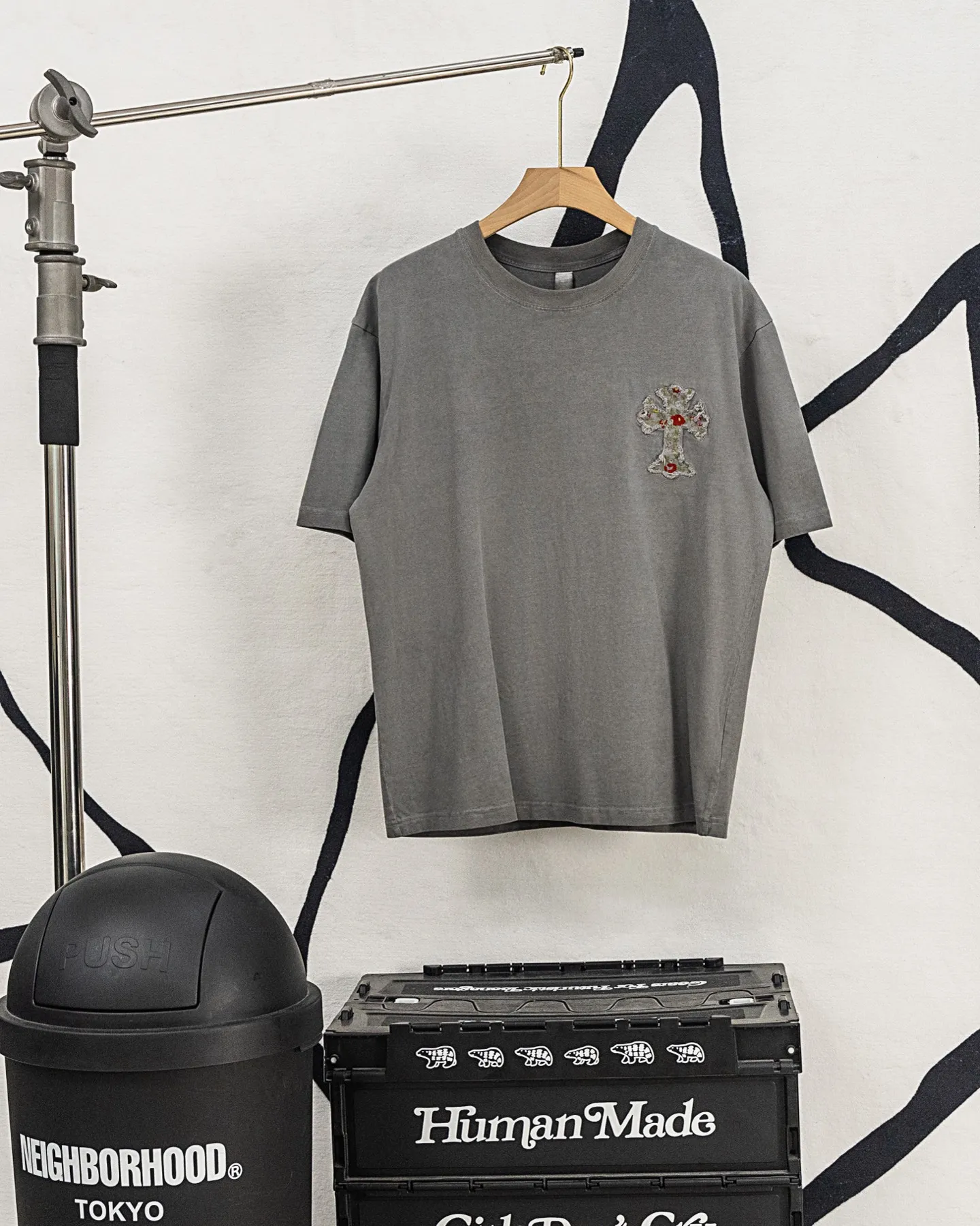 ：H 45 Chrome Hearts CH Black 2026 Authentic 0 Quality os 0 : Sizes: S M L XL